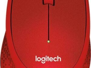 Logitech M330 Silent Plus Wireless Piros egér