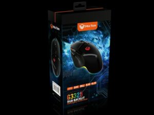 Meetion MT-G3325 fekete RGB USB egér