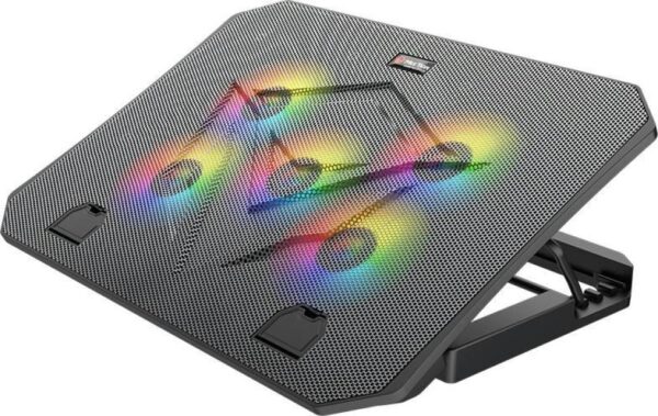 Meetion CP3030 RGB Notebook Hűtőpad 15,6"-ig