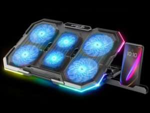 Spirit of Gamer AIRBLADE 700 RGB LAPTOP hűtőpad 15-17" + telefontartó