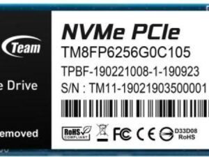 256 GB Team Group MP33 M.2 SSD TM8FP6256G0C101