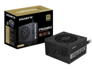 GIGABYTE  650W GP-P650G 80+ 12cm tápegység