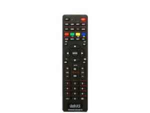 Delight Univerzális TV távirányító - 250+ típushoz - fekete - 2 x AAA