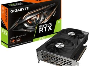 Gigabyte RTX 3060 Windforce OC 12GB GDDR6 GV-N3060WF2OC-12GD 2.0