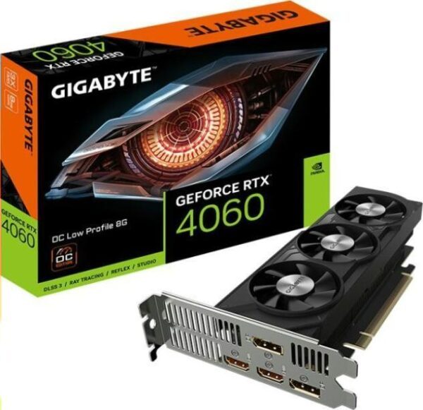 Gigabyte RTX 4060 OC Low Profile 8GB GV-N4060OC-8GL