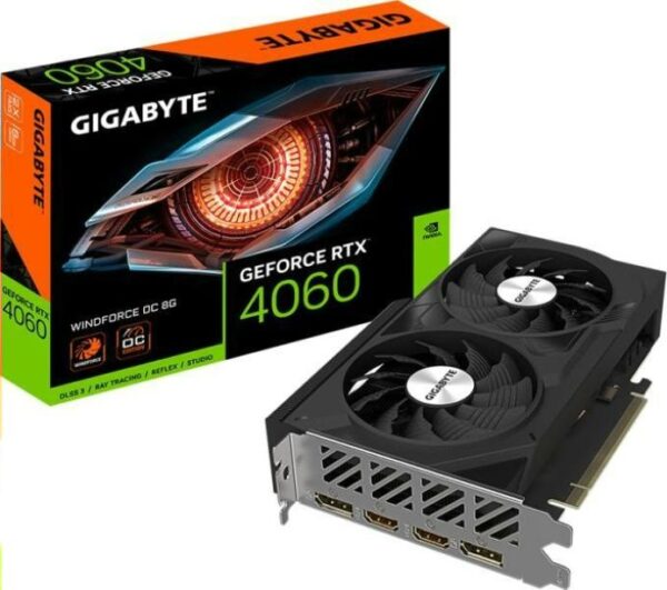 Gigabyte RTX 4060 OC WINDFORCE 8GB GV-N4060WF2OC-8GD