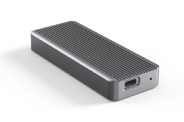 nBase NVMe" külső ház ES-80ANU32G2G USB3.2 20Gbps Alu
