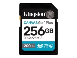 KINGSTON 256GB SDXC Canvas Go Plus Gen4