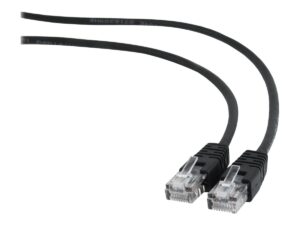 GEMBIRD PP12-1M/BK patchcord RJ4