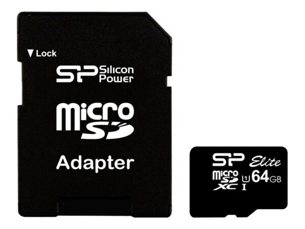 SILICON POWER Elite 64GB MicroSD