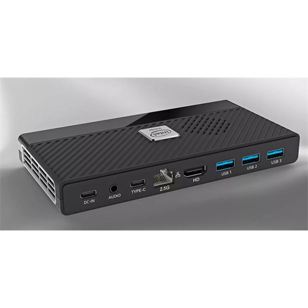 BLACKBIRD PC MINI, Intel N-series N200 3.7GHz, HDMI, 2.5GBLAN, WIFI, BT, 1xUSB-C, 3xUSB, 16GB DDR5 - Image 3
