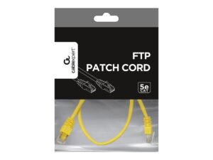 GEMBIRD PP22-0.5M/Y patchcord RJ45