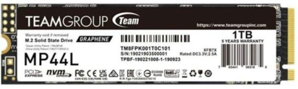 1TB Team Group MP44  M.2 SSD TM8FPW001T0C101