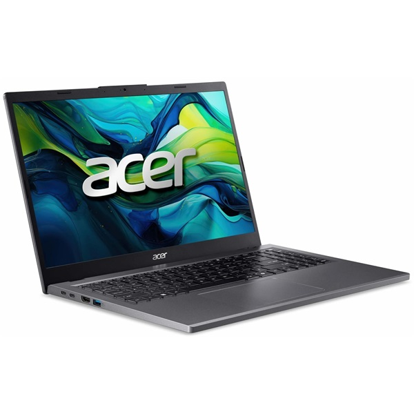 ACER Aspire A15-61M-R5S9, 15.6" FHD, AMD Ryzen 7 8840HS, 16GB, 1TB SSD, UMA, DOS, acélszürke - Image 2