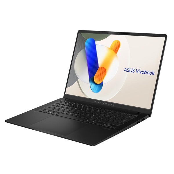 ASUS CONS NB Vivobook S14 M5406UA-PP034WS 14" 3K OLED GL, Ryzen 7-8845HS, 16GB, 1TB M.2, INT, WIN11H, Fekete - Image 3