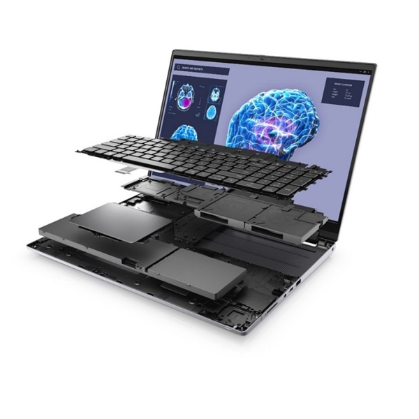 DELL WS Precision 7680 16" FHD+, Intel Core i7-13850HX (3.8GHz), 32GB, 1TB SSD, Nvidia RTX 2000 8GB, Win11 Pro - Image 3