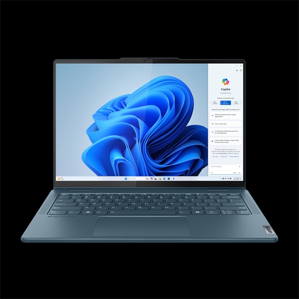 LENOVO Yoga 7 2-in-1 14IML9, 14.0" WUXGA Touch, Intel Core Ultra 7 155U, 16GB, 512GB SSD, Win11 Home, Tidal Teal - Image 3