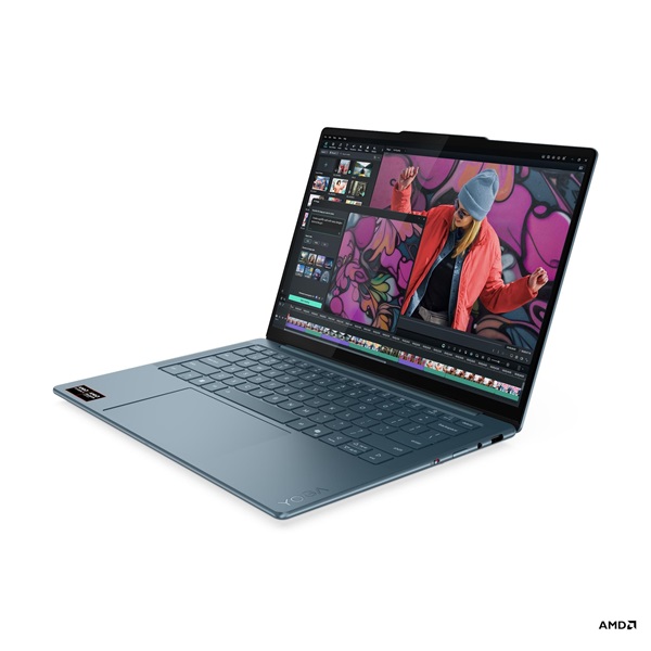 LENOVO Yoga Slim 7 14AKP10, 14" 2.8K WQXGA+, AMD AI 5 340, 16GB, 1TB SSD, Win11 Home, Tidal Teal - Image 2