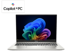 MSI Business NB Prestige A16 AI+ A3HMG-080, 16" UHD+ OLED, Ryzen AI 9 365, 32GB, 1TB M.2, INT, WIN11H, Ezüst