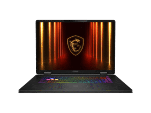 MSI Gaming NB Crosshair A18 HX A8WGKG 18" QHD+, Ryzen 9 8945HX, 32GB, 1TB, RTX 5070  8GB, NoOS, Fekete