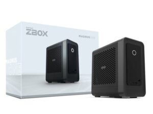 ZOTAC PC ZBOX, Intel Core i7 14700 5.4GHz, HDMI, Displayport, TB, 2xLAN, WIFI, BT, 2.5" HDD hely, 7xUSB, RTX 4070