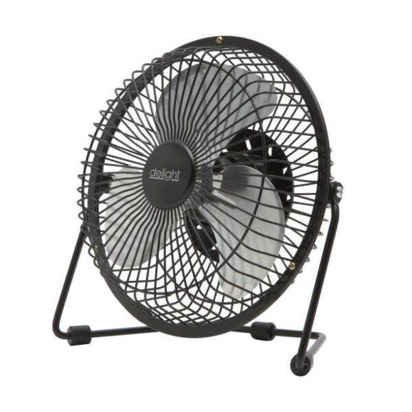 Delight USB asztali Ventilátor fekete