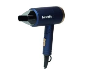 Bewello Utazó hajszárító - 2 sebességes - 220-240V AC - max 1300 W