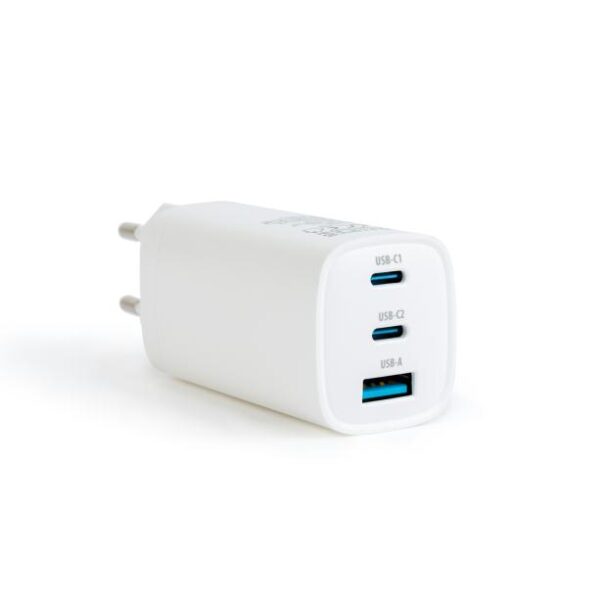 Delight 55060 USB + Type-C PD45W gyorstöltéssel - fehér