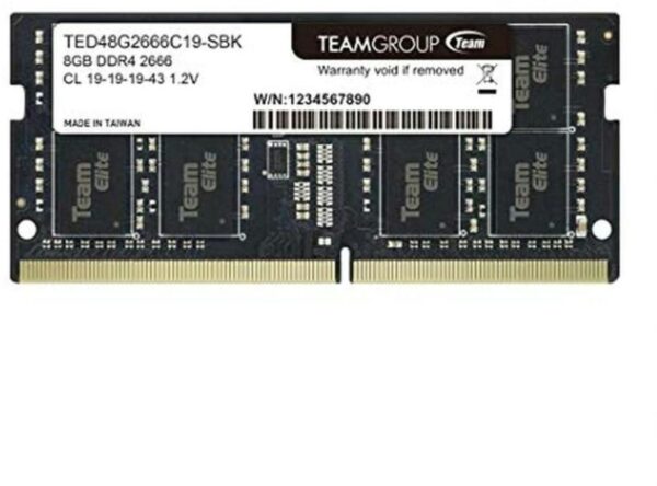 8GB/2666 DDR4 Team Group Elite TED48G2666C19-S01