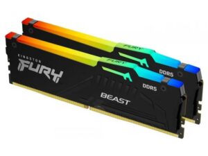 16GB/5200 DDR5 KINGSTON Beast RGB KF552C40BBAK2-16 Black KIT2