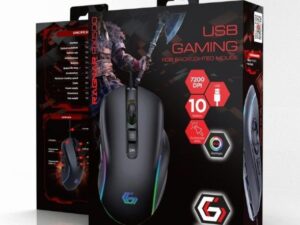 Gembird MUSG-RAGNAR-RX500 fekete gamer USB egér RGB