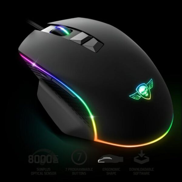 Spirit of Gamer PRO-M1 RGB USB egér