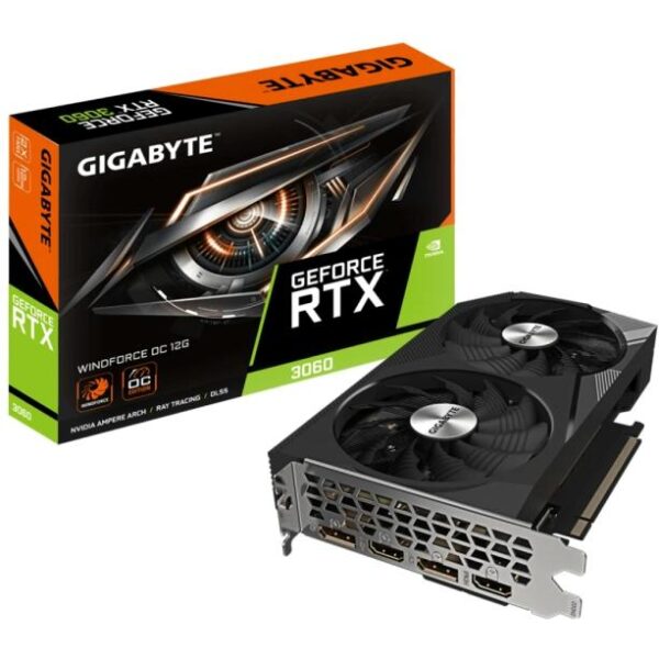 Gigabyte RTX 3060 Windforce OC 12GB GDDR6 GV-N3060WF2OC-12GD 2.0