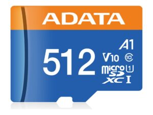 ADATA MICROSDXC Card 512GB UHS-I CLASS10