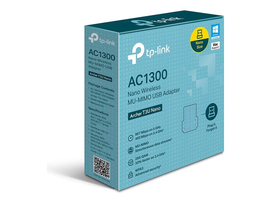 TP-LINK AC1300 Mini Dual Band Wi-Fi USB - Image 2
