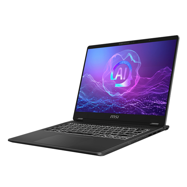 MSI Business NB Prestige 14 AI+ Evo C2VMG-022, 14" QHD+ OLED, Ultra 9 288V, 32GB, 1TB M.2, W11H, Stellar Grey - US KEY - Image 2