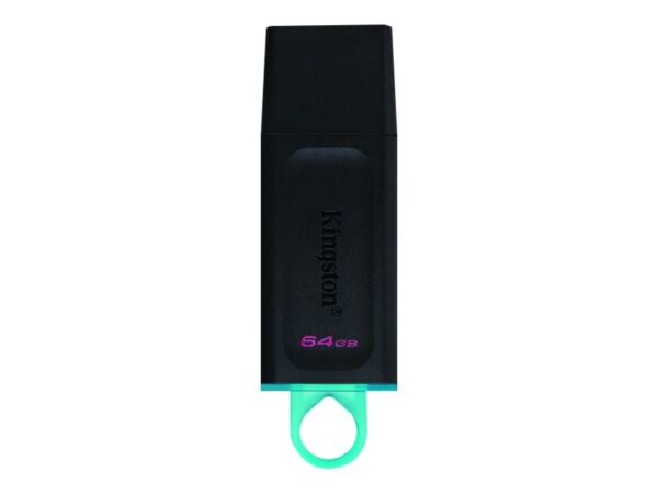 KINGSTON 64GB USB3.2 Gen1 DT Bk+Teal - Image 3