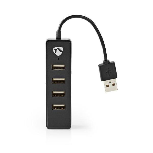 Nedis UHUBU2420BK 4 port Usb hub
