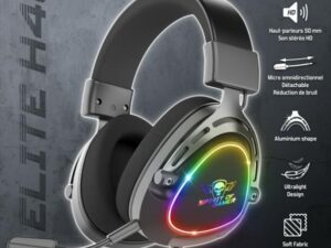 Spirit of Gamer ELITE H40  MultiPlatform fekete RGB Headset