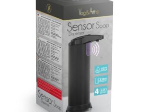 Bewello Automata szappanadagoló - 220 ml - álló - elemes - fekete