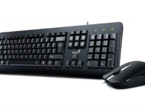 Genius KM-160 vezetékes fekete USB billentyűzet + egér