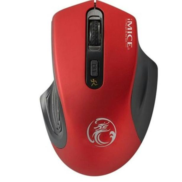 IMICE E-1800 wireless piros egér
