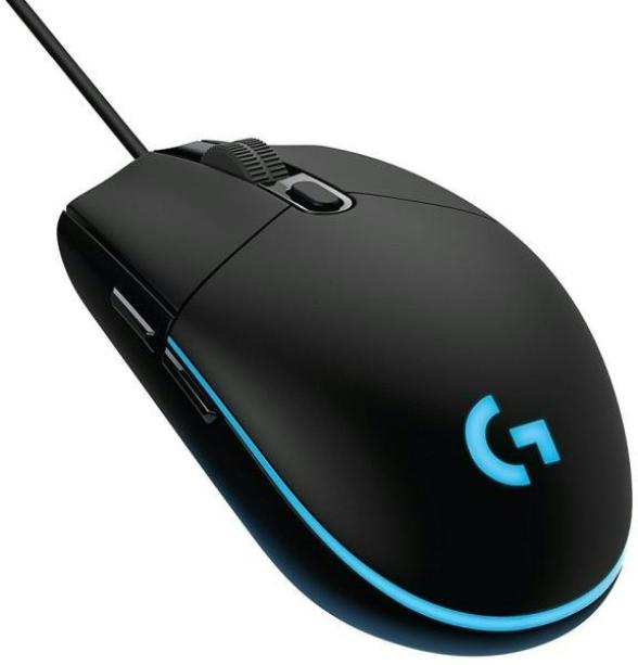 Logitech G203 Lightsync fekete USB egér