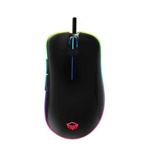 Meetion MT-GM19  fekete RGB Gamer USB egér