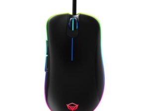 Meetion MT-GM19  fekete RGB Gamer USB egér