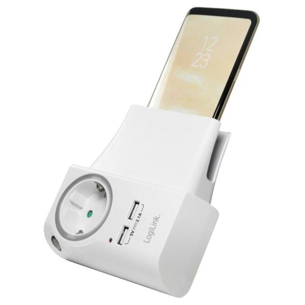 LogiLink Aljzatadapter telefontartóval