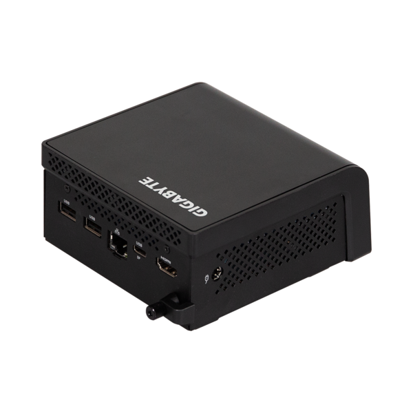 GIGABYTE PC BRIX, Intel N-series N250 3.8GHz, HDMI, 2xDisplayport, LAN, WIFI, BT, 2.5" HDD hely, 3xUSB - Image 2