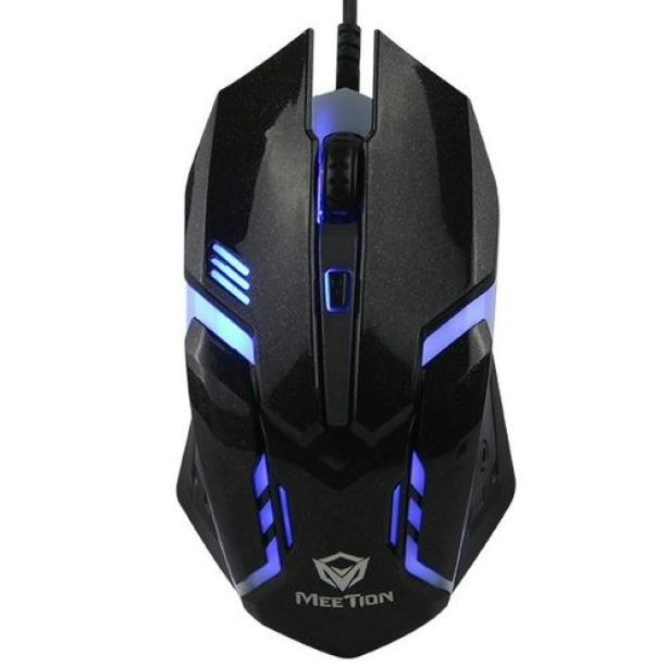 Meetion MT-M371 fekete Gamer USB egér