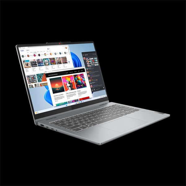 LENOVO IdeaPad 5 2-in-1 14AKP10, 14.0" WUXGA Touch, AMD Ryzen AI 5 340, 16GB, 512GB SSD, Win 11 Home, Luna Grey - Image 4