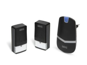 Delight 55343BK-2 Digitális vezeték és elem nélküli csengő Kinetic fekete